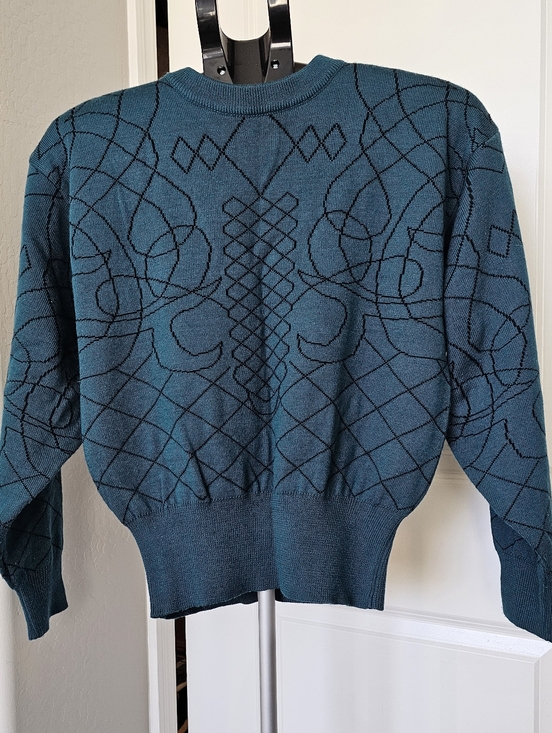 Obermeyer Sweaters - Obermeyer Vintage 90s Wool Blend Ski Sweater Womens S Rare Alpine Gorpcore Knit